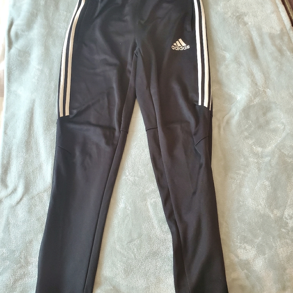 Black Adidas jogger sweatpants
